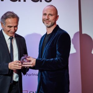 Alberto Candiani ritira il premio Besto Innovation
