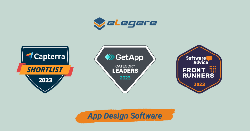 eLegere tra i Top App Design Software di Capterra, GetApp e Software Advice